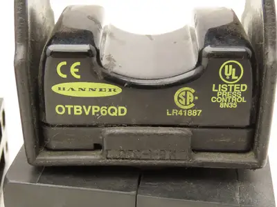 Banner OTBVP6QD Opto-Touch Button Switch Sensor Lot of 4