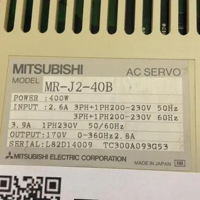 USED MITSUBISHI MR-J2-40B
