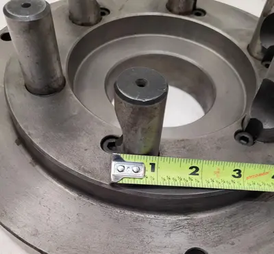 Used BUCK CHUCK D1-8 LATHE CHUCK MOUNT – 12IN DIAMETER Misc Industrial Equipment Kentucky US | Aucto #686955