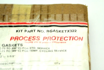 New | in-Stock Fisher Controls RGASKETX332 Seals & Gaskets California US | Davliegogo LLC #1707970