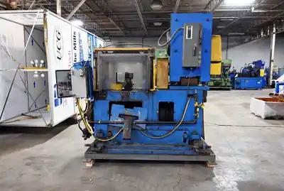 50 Ton (EST.) x 2-1/2″ (EST.) TISHKEN 4-Post Cut-Off Press