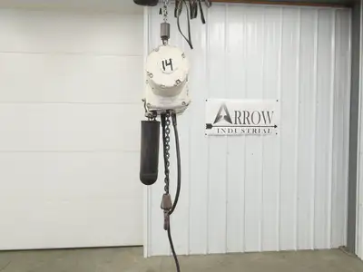 Coffing ELC 1/2 Ton 1000lbs Electric Chain Hoist 16 FPM 12' Lift 230/460V 3PH
