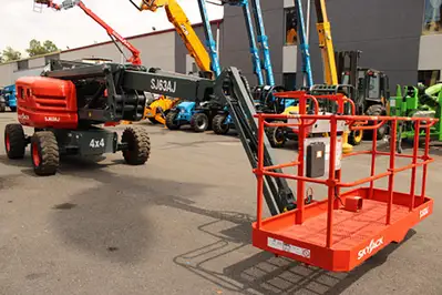 Used 2014 Skyjack SJ63AJ Articulating Boom Lifts New York US | United Lift #1446746
