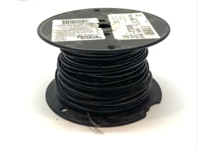 Used General Cable Black Machine Tool Wire 14 19/W THHN BLK 500 4lbs 7.9oz Cable & Wire Michigan US | Maverick Industrial Sales #1518205