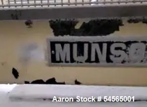 Used MUNSON MACHINERY CM-72X20 Continuous Mixers Illinois US | Aaron Equipment #1314462