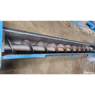 Used 12"dia. X 14' L Orthman Industrial Screw Auger Conveyor