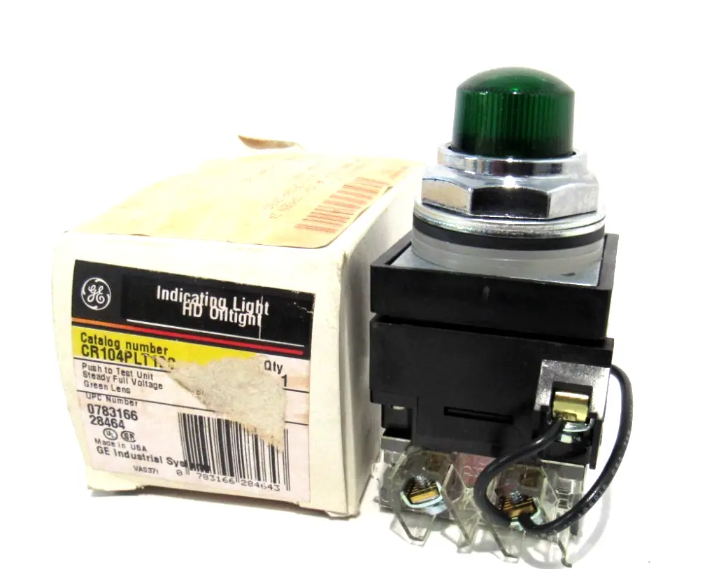 NEW GENERAL ELECTRIC CR104PLT18G PILOT LIGHT