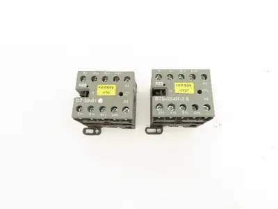 ABB B7S-30-01 Mini Contactor 600V 16A Lot of 2