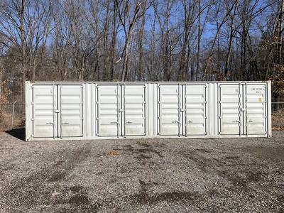 2025 High Cube 40’L x 8’W x 9’ 6”T Metal Shipping/Ground Container