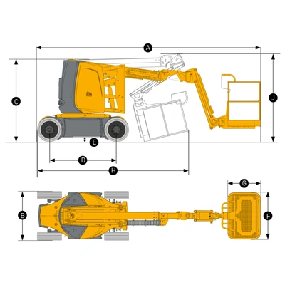 New | in-Stock 2026 HAULOTTE HA32 CJ+ Manlifts Pennsylvania US | Iron Exchange Equipment Solutions #1352506