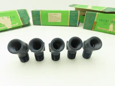 Collins Engineering AN915-4D Elbow 45 Deg Aluminum 1/2"NPT Female/Male Lot of 20