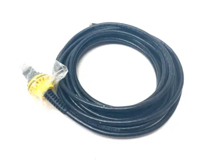 USED COGNEX DATAMAN BARCODE READER SCANNER ETHERNET CABLE, 5M, RJ45