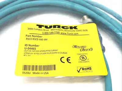USED TURCK RSCD RSCD 440-5M, U-04465