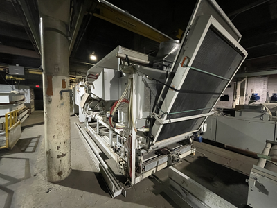 Cefla Package of Flat-Line Finishing Machinery, w/ EliSpray Rotary Spray Machines, Curing Ovens, Panel Cleaners, Material Handling, etc.