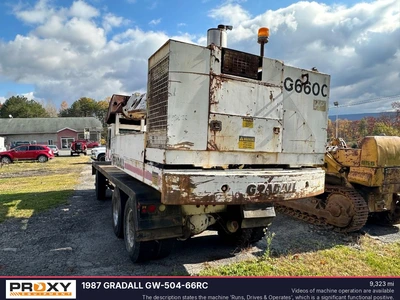 Used 1987 GRADALL GW-504-66RC Wheel Excavators Pennsylvania US | Proxy Equipment #1377870