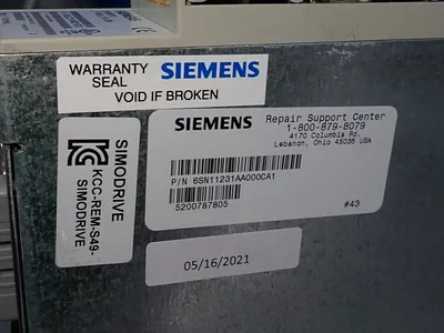 USED SIEMENS 6SN11231AA000CA1