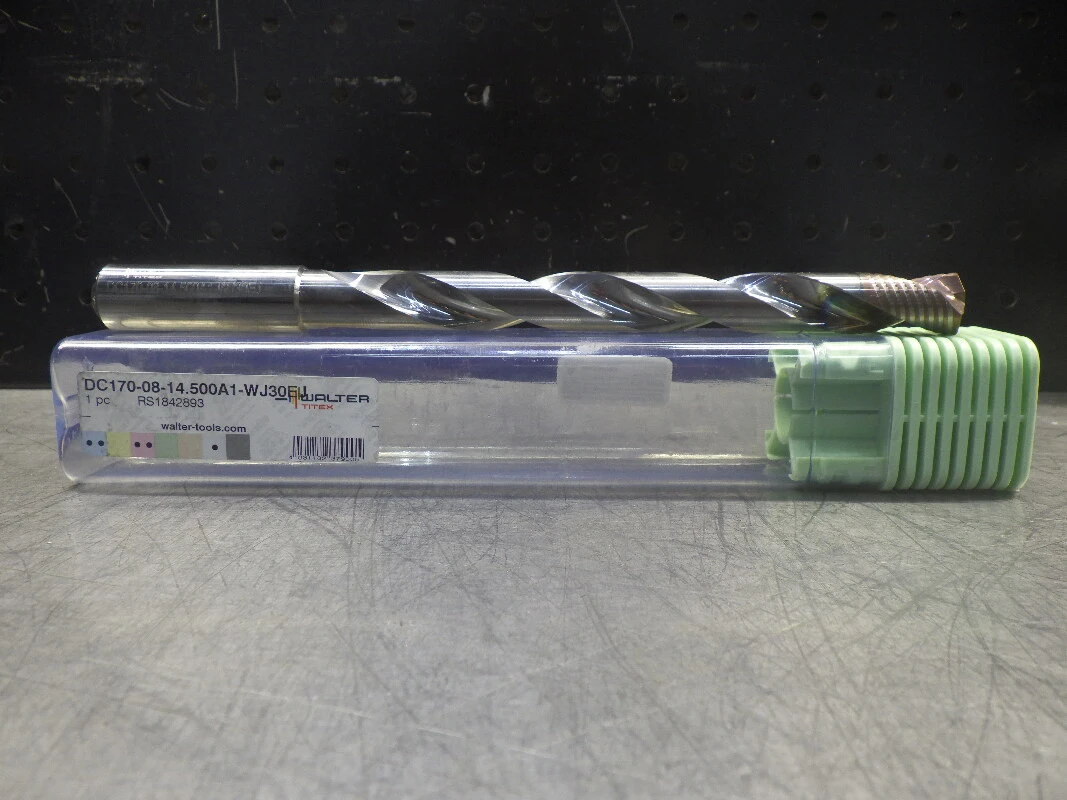 Walter 14.5mm Coolant Thru Carbide 12xD Drill DC170-08-14.500A1-WJ30EJ (LOC682)
