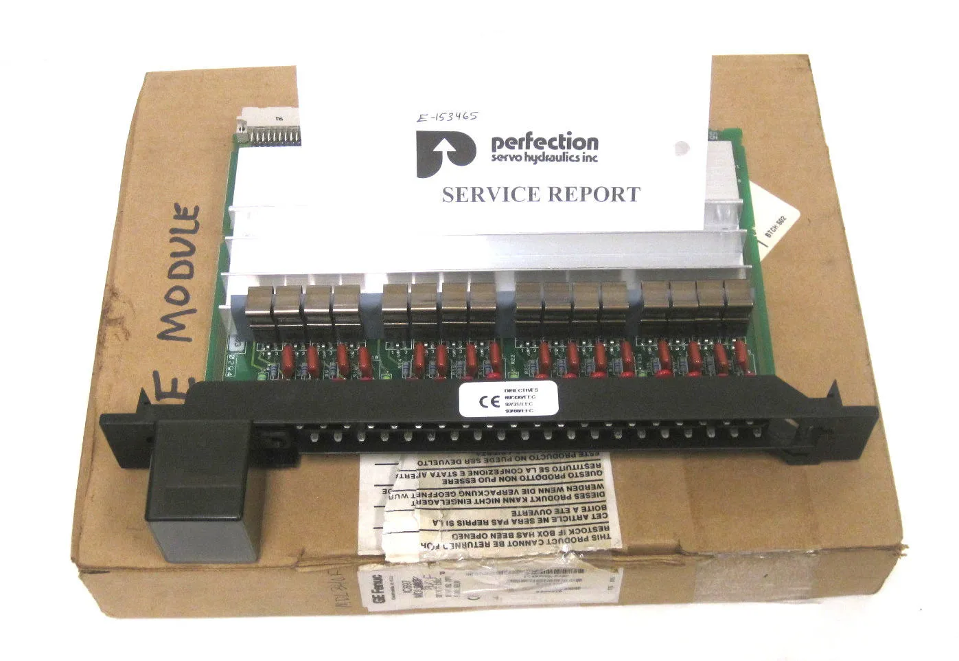 GE FANUC IC697MDL340F 16 POINT OUTPUT MODULE REFURBISHED