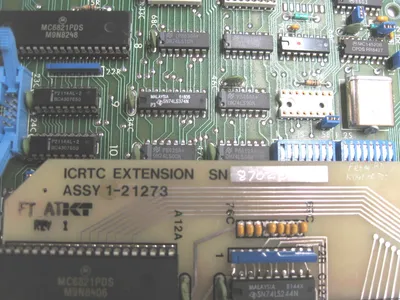 KEARNEY & TRECKER 1-20696-06 PC BOARD WITH 1-21273 ICRTC EXTENSION 12069606