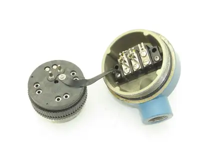 Rosemount 0751AM3NAB Field Signal Indicator 4-20mA DC Meter Input 0-50 PSI