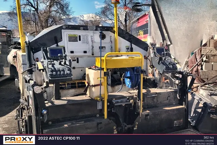 Used 2022 ASTEC CP100 11 Asphalt Pavers Colorado US | Proxy Equipment #1377833