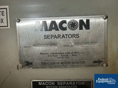 USED Macon 60" Macon Screen, S/S, Two Deck