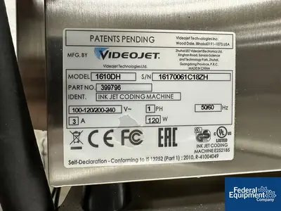 USED Marchesini Marchesini Sachet Filler, Model MS235