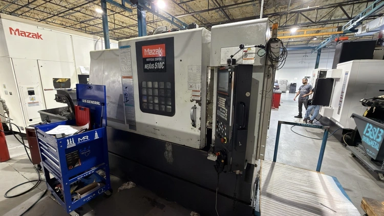 Used 2005 MAZAK VERTICAL CENTER NEXUS 510C Vertical Machining Centers Ohio US | Toolquip, Inc. #1301818