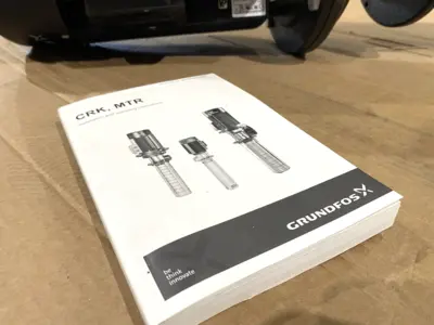 99980190 | Grundfos  Vertical Multi Stage Pump MTR15-7/4 A-W-A-HUUV 3x266/460 60 - New Other