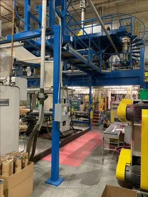 Three Layer Blown Film Extrusion Line