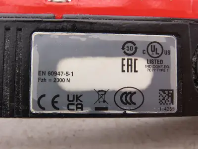 Used EUCHNER _UNKNOWN_ Relays & Switches Indiana US | Arrow Industrial #1408329