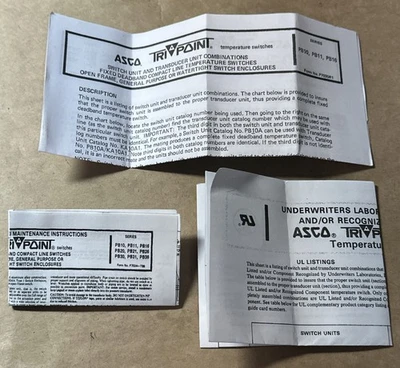 NEW ASCO PB11BK