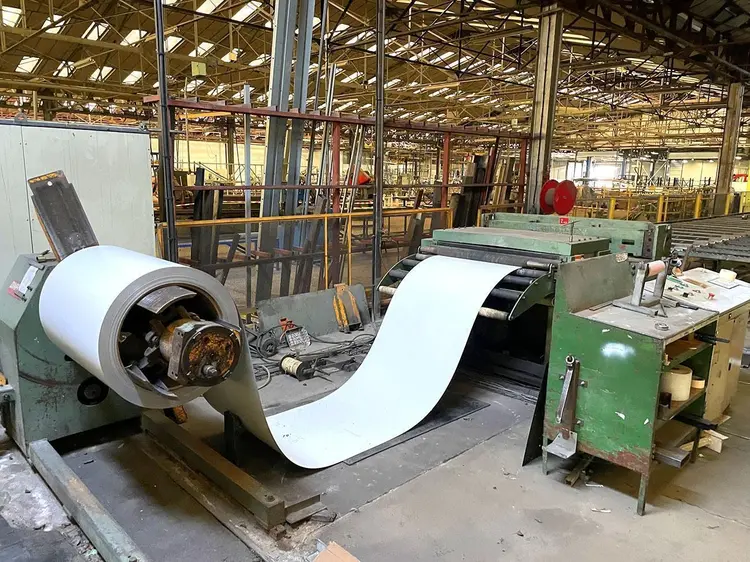Used DIMECO ROLLFORMING LINE 1250 X 1 MM Uncoilers | Apt International N.V #373372