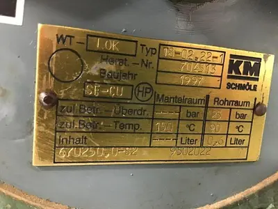 USED KME SCHMOLE T8-02.22-1