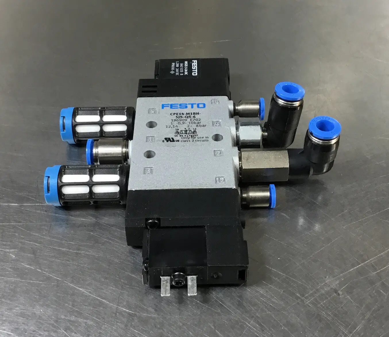 Festo CPE14-M1BH-5JS-QS-6 196909 Solenoid Valve 4C-3