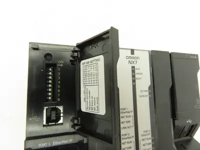 Omron NX701-1620 CPU Unit With SD Card Battery Ver 1.23 jre8 Ver 8.03