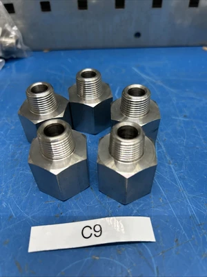 (15)Male To Female Stainless  Fittings 3/4BSPP-Fx3/8-316 S/S Fast 🇺🇸 Shipping