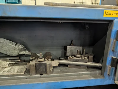 Assorted Mill & Lathe Tooling W/ 12-Drawer Modular Cabinet