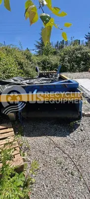 Used UNKNOWN MANUFACTURER USED 22 FT X 48 INCH FLAT RUBBER BELT CONVEYOR Conveyors British Columbia CA | US Recycling Equipment #1469352