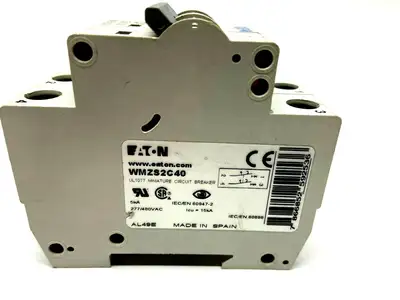 USED EATON 2 POLE CIRCUIT BREAKER 40A