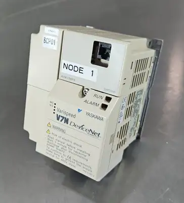 USED INDUSTRIAL MRO YASKAWA CIMR-V7NU40P4 380-460VAC 2.4 A NSMP