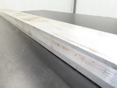 Hydro 6061-T6511 Aluminum Rectangle Bar Stock 2"x 4"x 118"L 94Lbs