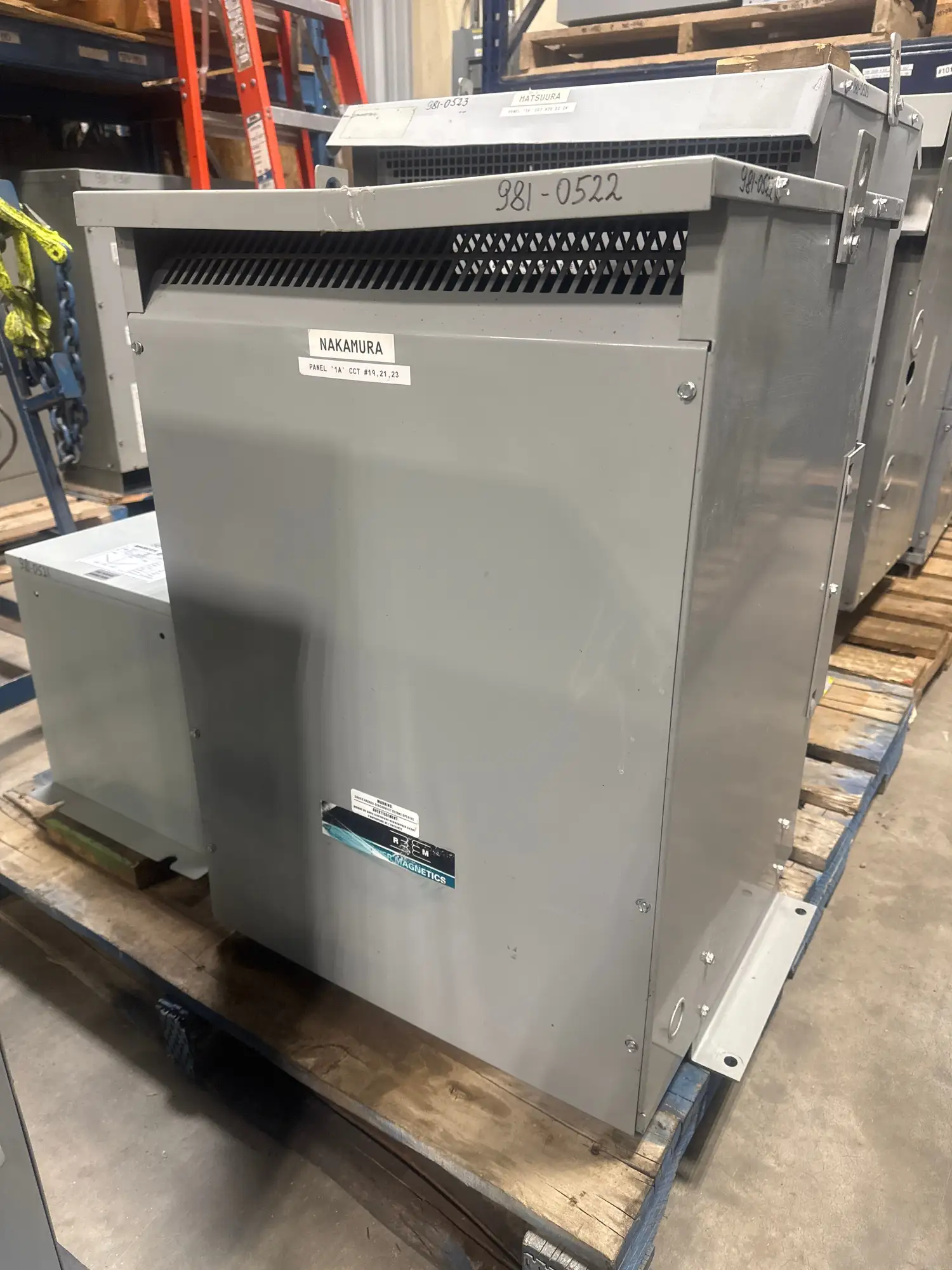 45 KVA - 600V to 208V 3 Phase Auto-Transformer