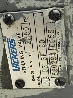 USED VICKERS XG 03 3F 30