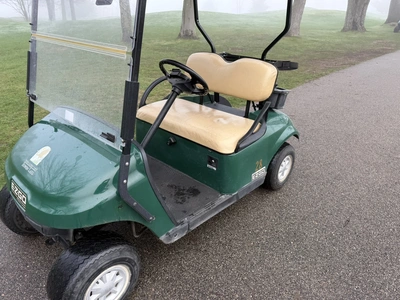 (1) 2015 E-Z-Go golf cart with a Kawasaki gas engine, does not include Club canopy, ball cover, club...