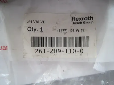 NEW REXROTH 261-209-110-0 VALVE