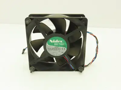 Nidec TA450DC Cooling Fan 4-1/2" 12VDC 1.40A 4-3/4" x 4-3/4" OD Lot of 20