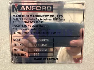 NEW 2021 MANFORD L-SP-500VS