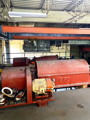 (2) Bird 24 x 60 solid bowl decanter centrifuges, CS.