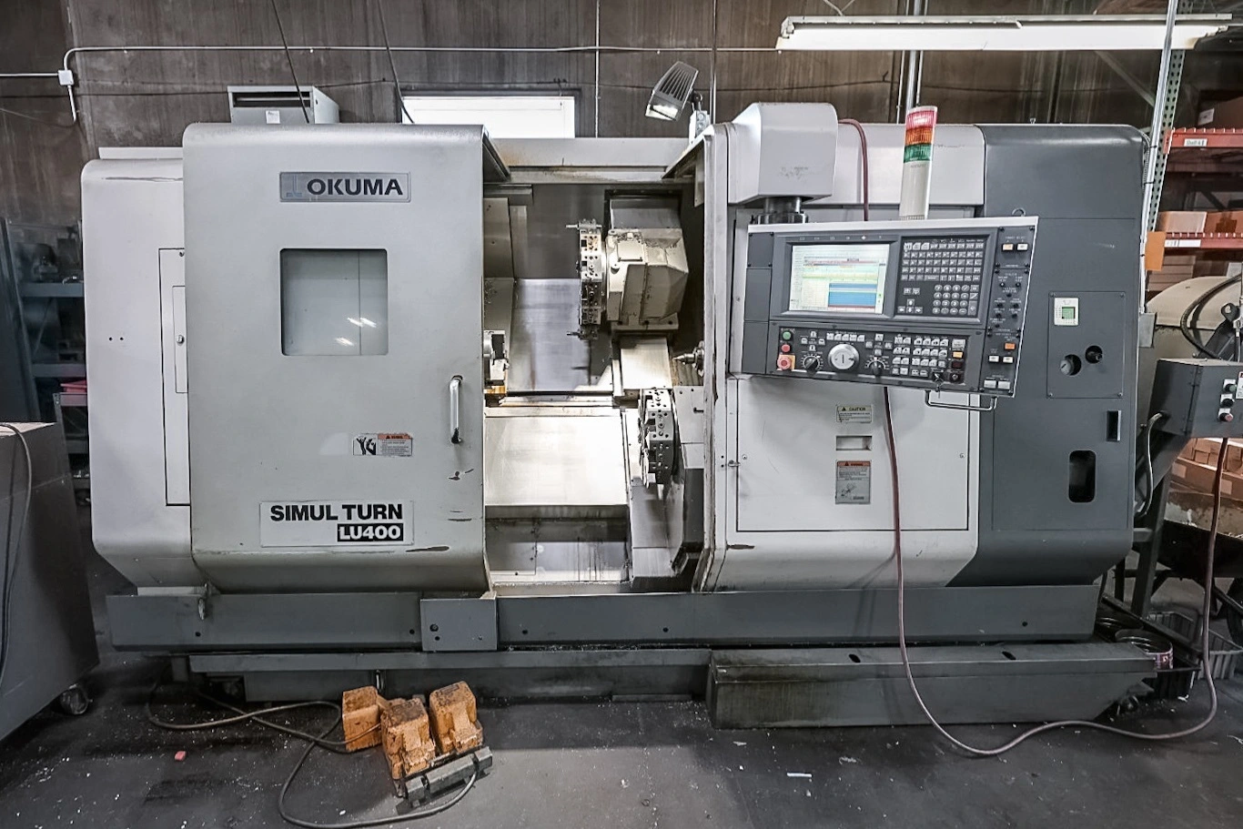 Used 2005 OKUMA LU-400 CNC Lathes Colorado US | Elevation Machine #1427052